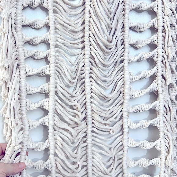 Soul Embellishments Bohemian Style HomeDecor Handwoven Macramé Tapestry Wall Art - Picture 15 of 16